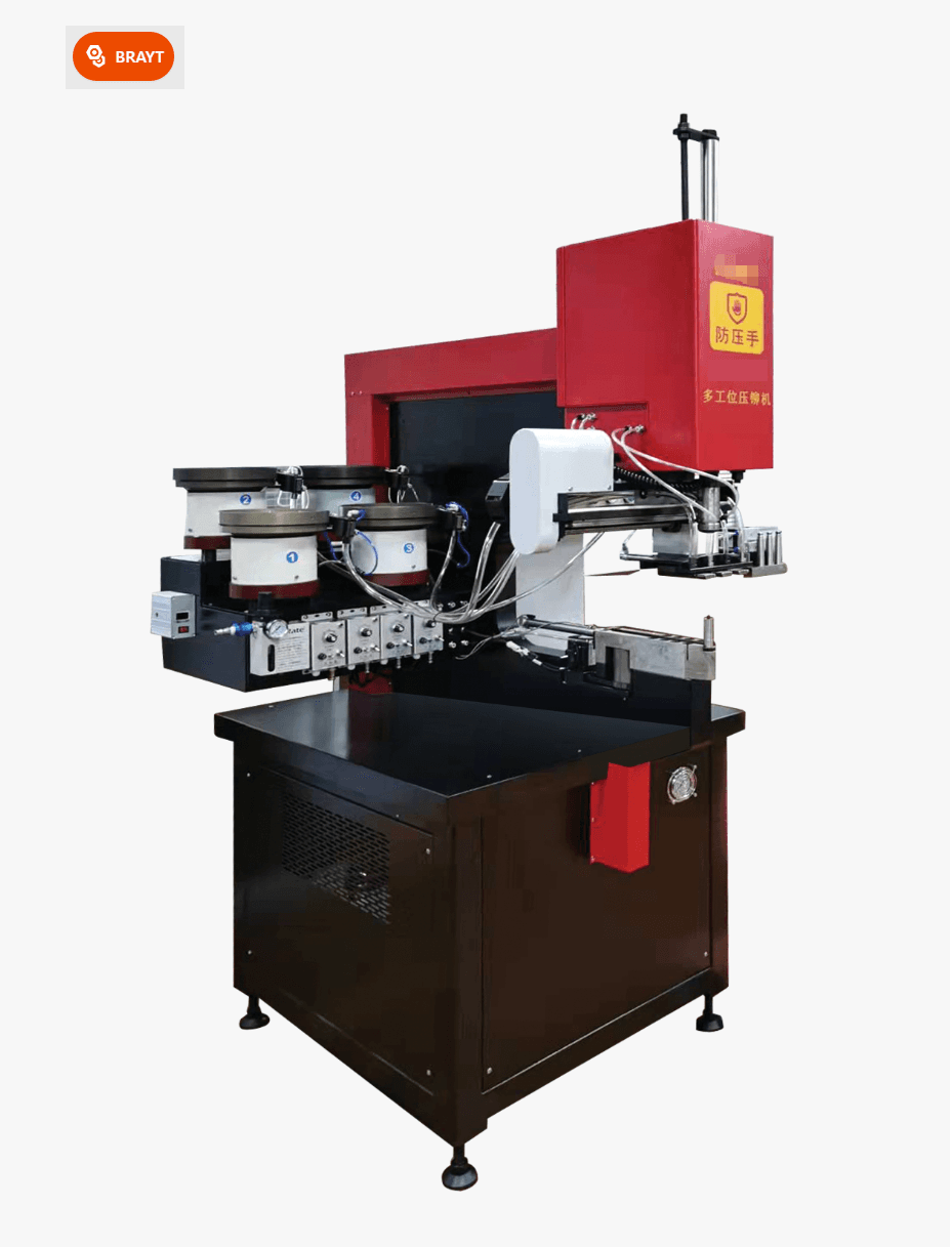 Гидравлический клепальный станок с четырьмя системами автоподачи крепежа диаметром от М2 до М12*  модель  824