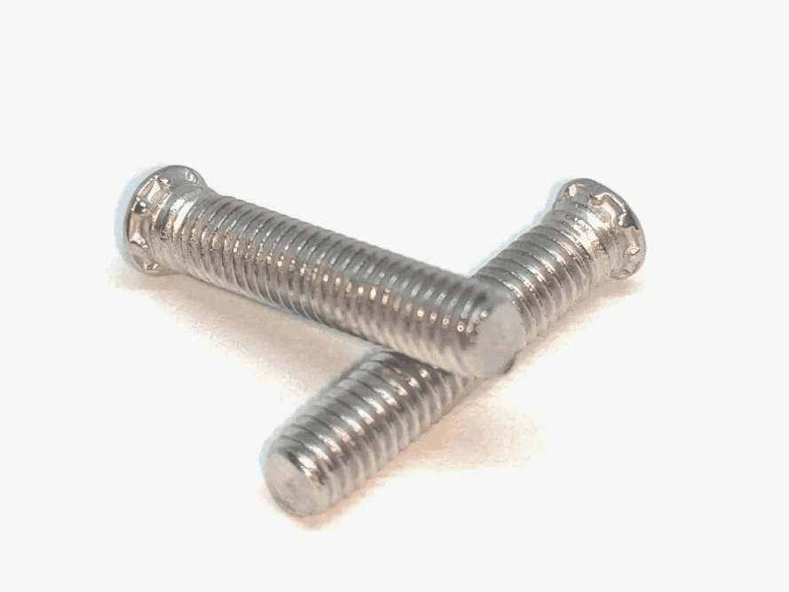 FHL-M3-06 Шпилька резьбовая запрессовочная стальная оцинкованная М3х06